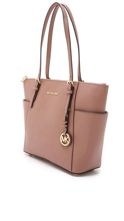 michael kors jet set travel tz tote dusty rose|michael kors jet set duffle.